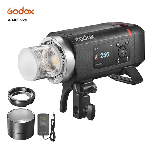 📸 Godox AD400Pro II Built-in 2.4G Wireless X System – Professional Studio Lighting Condition: New