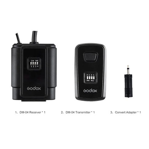 β‘ Godox DM-16 Wireless Flash Trigger β Reliable & Easy-to-Use Studio Flash Controller Condition: New
