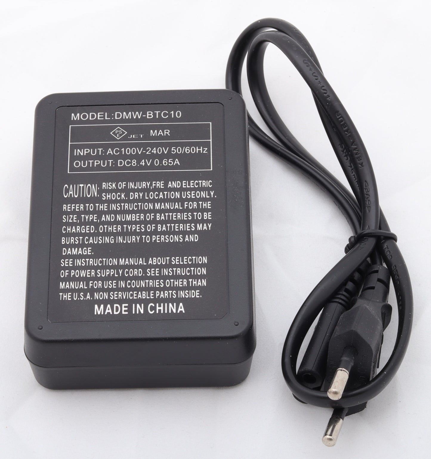 π DMW-BTC10 Battery Charger β Fast & Reliable Charging for DMW-BLF19 Batteries Condition: New