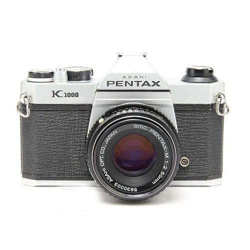 📸 Pentax K1000 with 50mm Lens – Classic Film SLR Camera (Used) Condition: Used