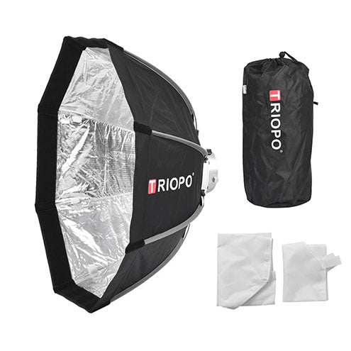 ☀️ Triopo K90 90cm Parabolic Softbox – Professional Light Modifier for Studio & Outdoor Photography Condition: New
