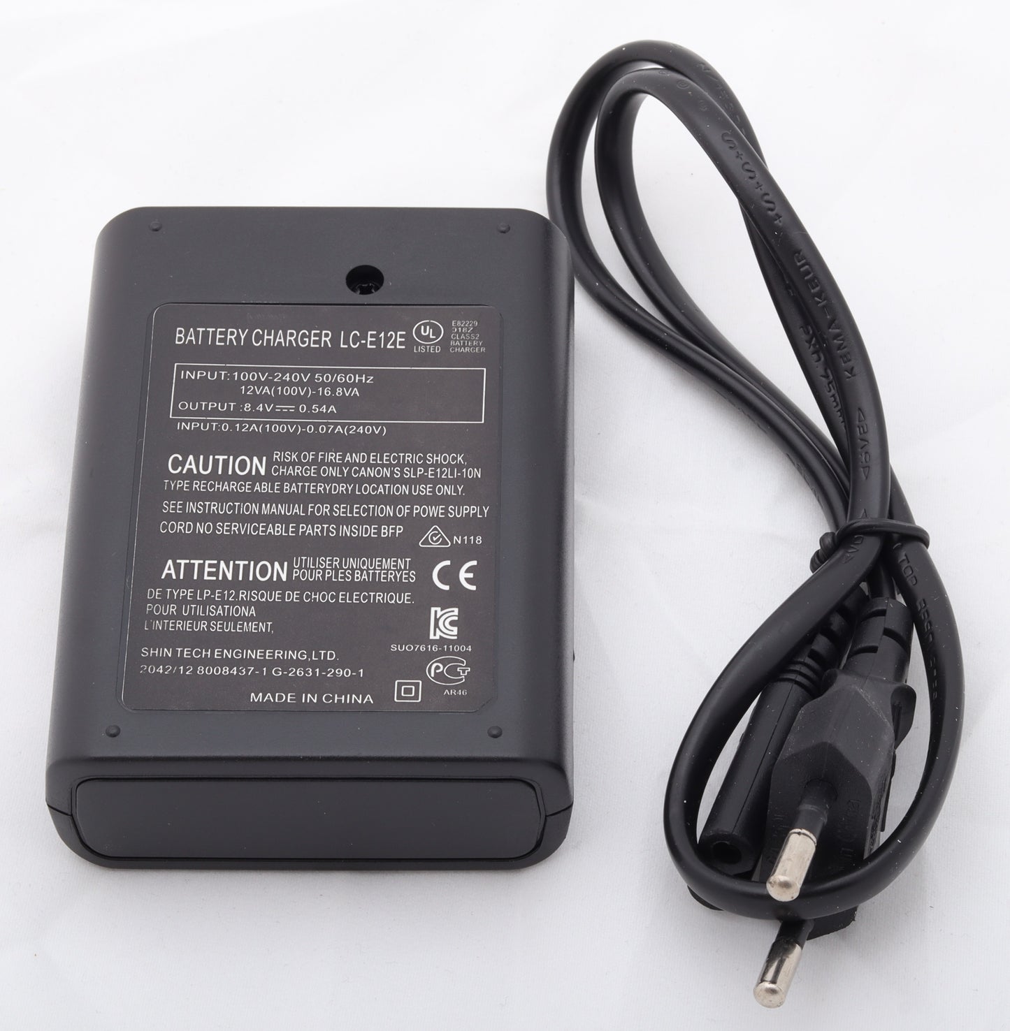 π LC-E12E Battery Charger β Fast & Reliable Charging for LP-E12 Batteries Condition: New