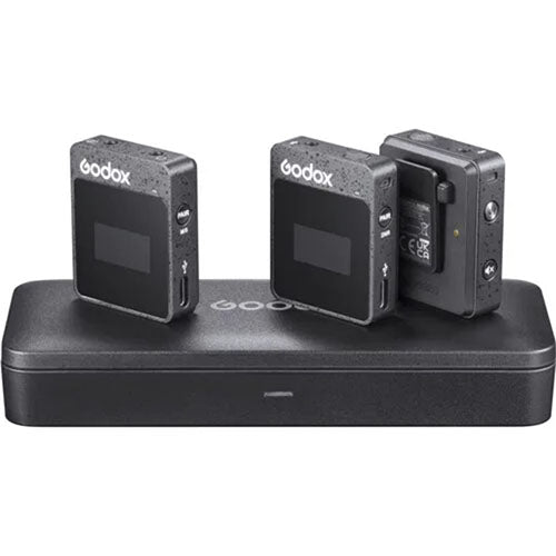π€ Godox MoveLink II M2 Wireless Lavalier Microphone β Dual Transmitter System for Content Creators & Filmmakers Condition: New