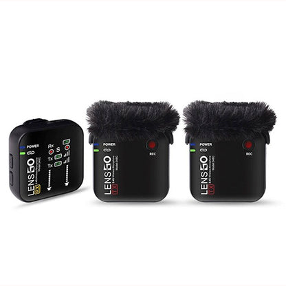🎤 LENSGO 348C Wireless Lavalier Microphone – Professional Audio for DSLR & Cameras  Condition: New