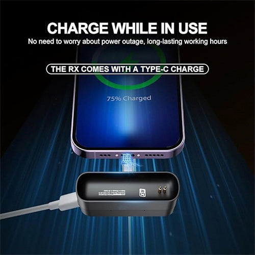 🎤 LENSGO 518C Mini Wireless Lavalier Microphone – Crystal Clear Audio for Smartphones  Condition: New