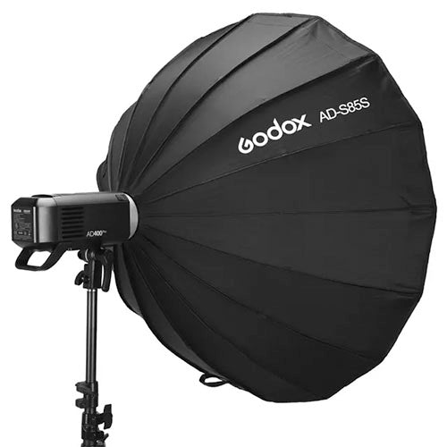 💡 Godox AD-S85S Deep Parabolic Softbox (85 cm) – Professional Soft Lighting for Stunning Results  Condition: New