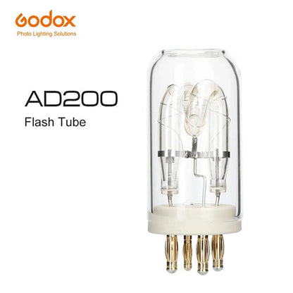 ⚡ Godox AD200 Flash Tube Bare Bulb – High-Performance Replacement for AD200 & AD200Pro  Condition: New