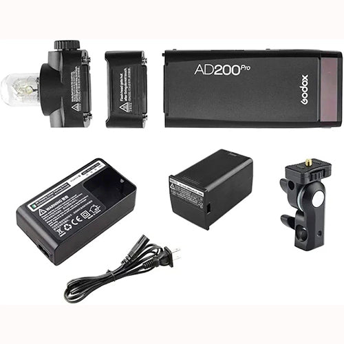 ⚡ Godox AD200Pro Pocket Flash – 200Ws 2.4G TTL Speedlite for Outdoor & Studio Photography  Condition: New