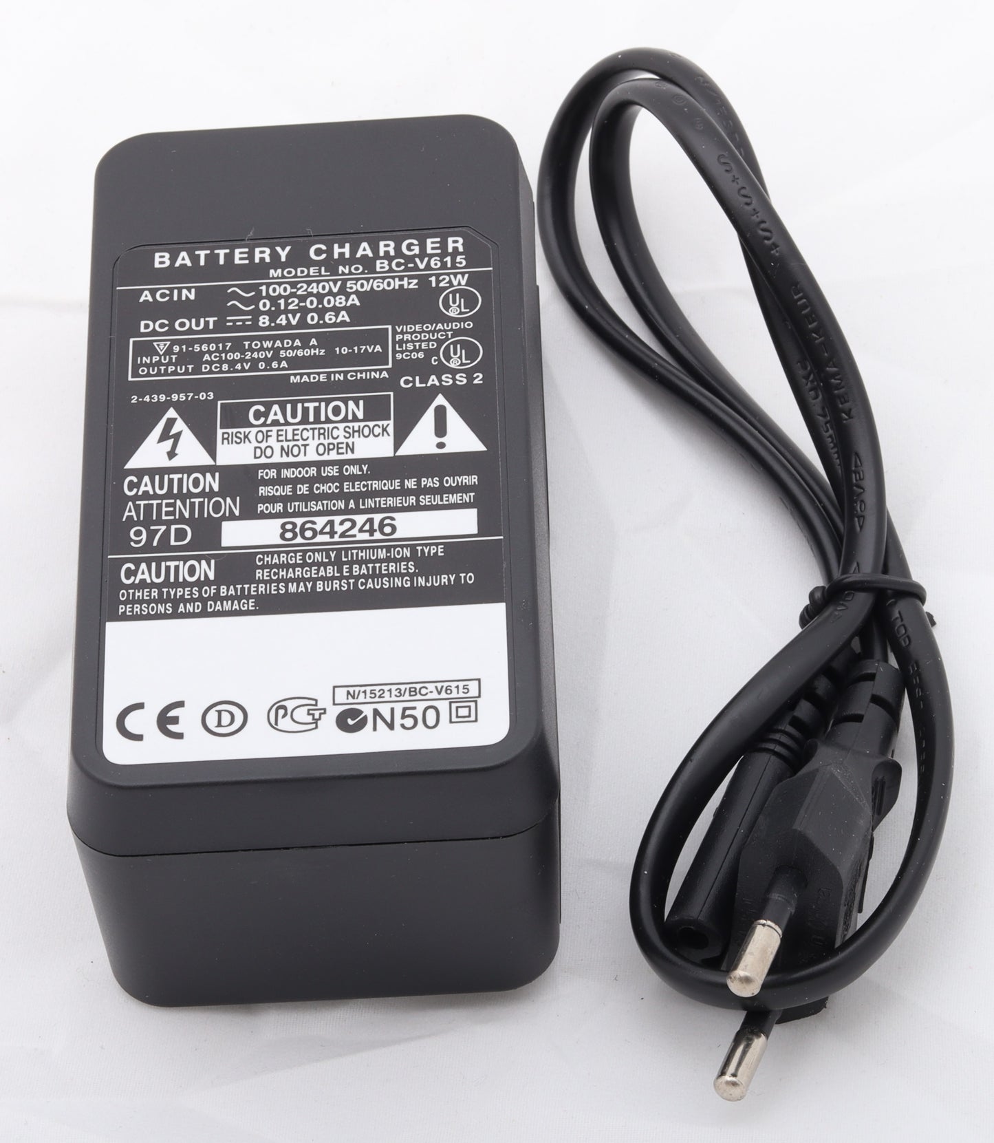 🔌 BC-V615 Battery Charger – Fast & Efficient Charging for Sony NP-F Series Batteries  Condition: New