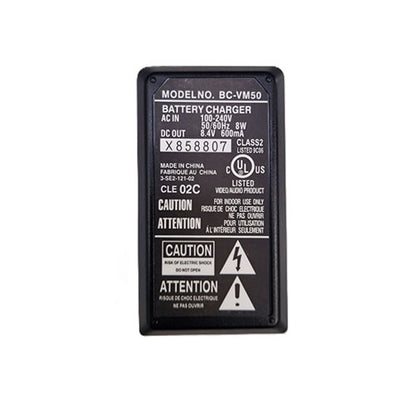 🔌 BC-VM50 Battery Charger – Compatible with Sony NP-FM50, NP-FM55H & NP-FM500H Batteries  Condition: New