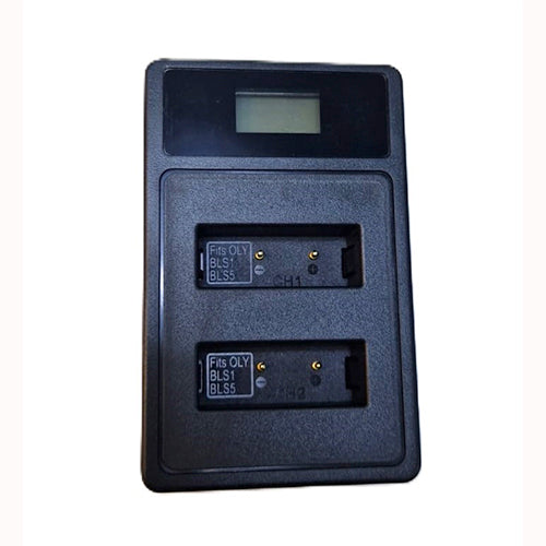 🔌 BLS-1 & BLS-5 Battery Charger for Olympus Cameras – Fast & Reliable Charging  Condition: New