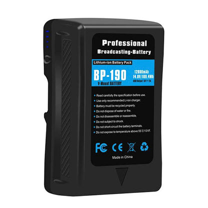 🔋 BP-190 V-Mount Battery Pack for Sony – High-Capacity Professional Power Solution  Condition: New