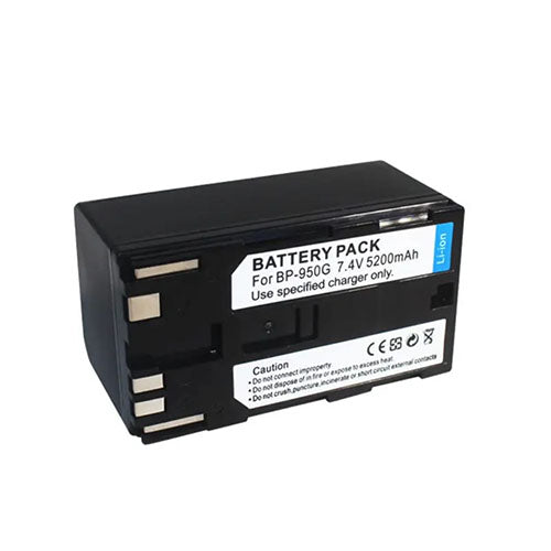 🔋 Replacement Battery Pack for Canon BP-955 – 7.4V 5200mAh Li-Ion Rechargeable Battery