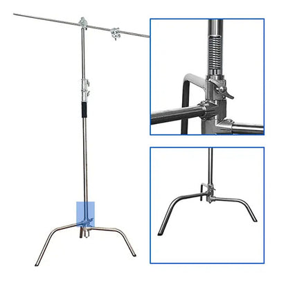 🛠️ C-Stand 3.3 M Heavy-Duty Light Stand – Ultimate Stability for Professional Photography & Videography  Condition: New