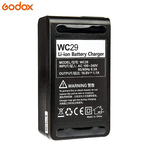 🔌 Godox C29 Battery Charger – Fast & Reliable Charging for AD200 / AD200Pro  Condition: New