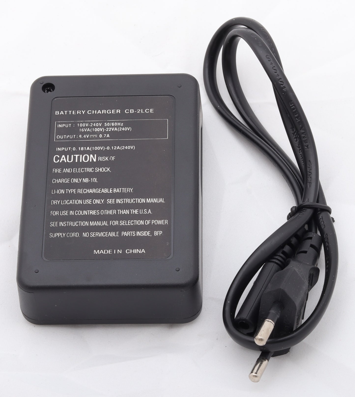 🔌 CB-2LCE Replacement Battery Charger – Reliable Power for Canon NB-10L  Condition: New