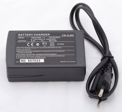 🔌 CB-2LWE Battery Charger – Fast & Reliable Charging for NB-2LH & NB-2L Batteries  Condition: New