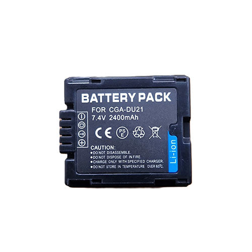 🔋 Replacement Battery Pack for Panasonic CGA-DU21 – 7.4V 2400mAh Li-Ion Battery  Condition: New