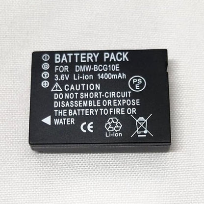 🔋 Replacement Battery Pack for Panasonic DMW-BCG10E – 3.6V 1400mAh Li-Ion  Condition: New