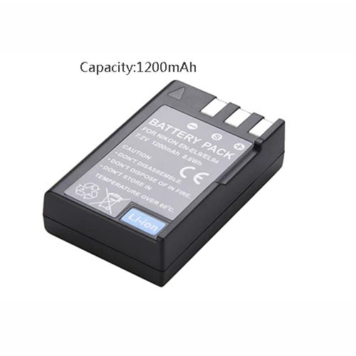 🔋 EN-EL9 Battery Pack – Rechargeable Lithium-Ion Battery for Nikon DSLR Cameras  Condition: New