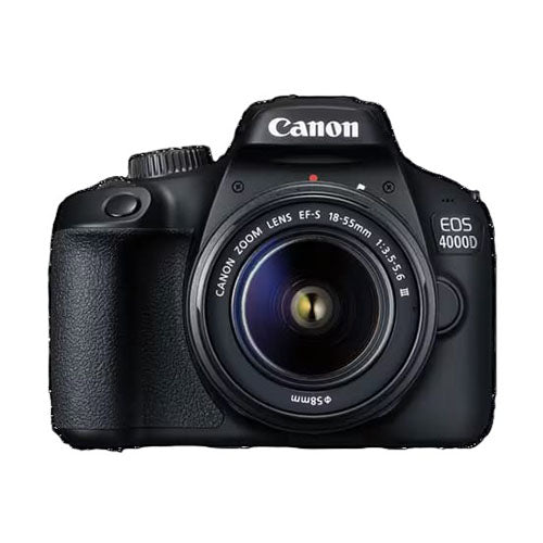📸 Canon EOS 4000D with 18–55mm Lens – DSLR Starter Kit (Used)  Condition: Used – Excellent Working Condition