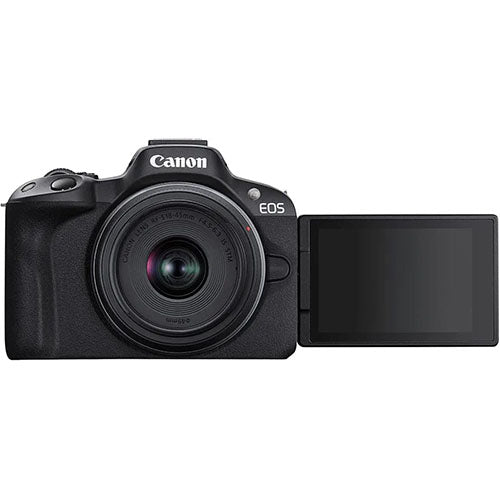 📸 Canon EOS R50 with 18–45mm Kit Lens – Compact Mirrorless Performance  Condition: Used – Excellent