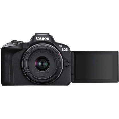 📸 Canon EOS R50 with 18–45mm Kit Lens – Compact Mirrorless Performance  Condition: Used – Excellent