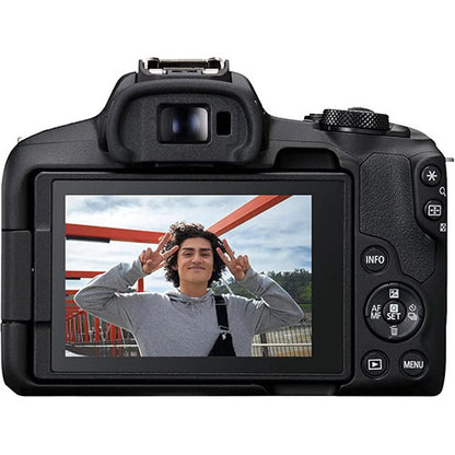 📸 Canon EOS R50 with 18–45mm Kit Lens – Compact Mirrorless Performance  Condition: Used – Excellent