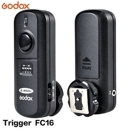 ⚡ Godox FC-16 2.4GHz Wireless Flash Trigger – Reliable & Long-Range Remote Control  Condition: New