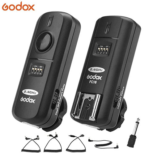 ⚡ Godox FC-16 2.4GHz Wireless Flash Trigger – Reliable & Long-Range Remote Control  Condition: New