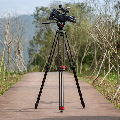 🎥 Heavy Duty Tripod Fluid Head – Smooth, Professional Pan & Tilt Control  Condition: New