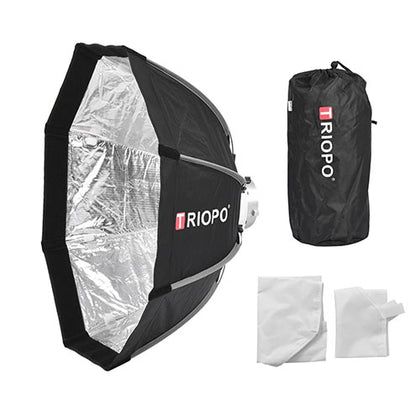 ☀️ Triopo K90 90cm Parabolic Softbox – Professional Light Modifier for Studio & Outdoor Photography  Condition: New
