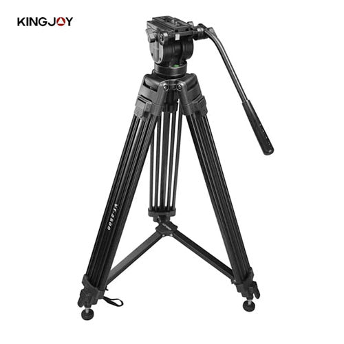 📸 KINGJOY VT-2500 Universal Tripod Stand – Professional Stability for Photography & Videography  Condition: New
