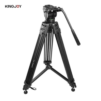 📸 KINGJOY VT-2500 Universal Tripod Stand – Professional Stability for Photography & Videography  Condition: New