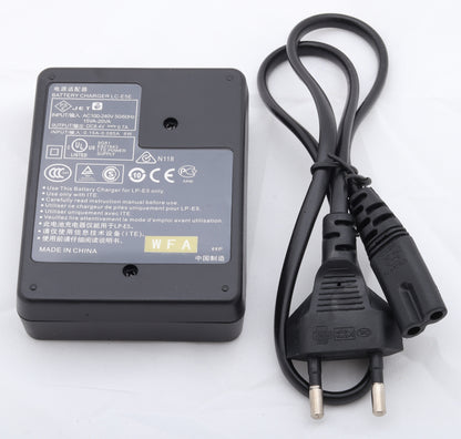 🔌 LP-E5 Battery Charger – Fast & Reliable Charging for Your Canon DSLR  Condition: New