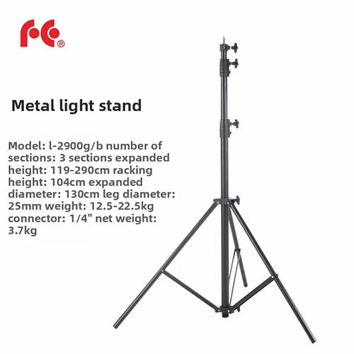 💡 FalconEyes LM-2900GAB Heavy Duty Light Stand – Professional Lighting Support  Condition: New
