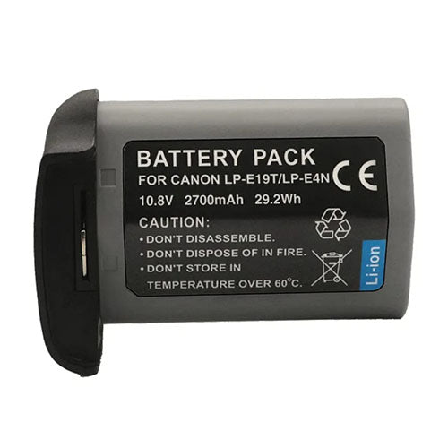 🔋 Canon LP-E19 Lithium-Ion Battery Pack – 10.8V 2700mAh  Condition: New