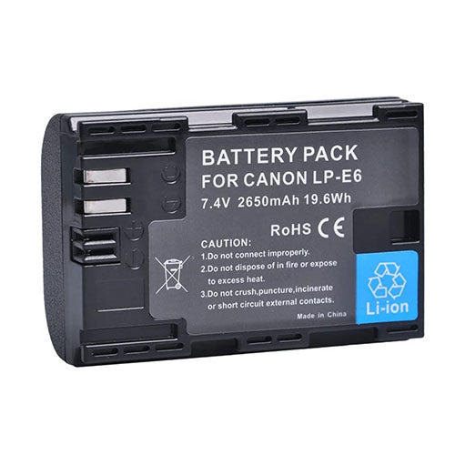 🔋 LP-E6 Camera Battery – High-Performance Power for Canon Cameras  Condition: New