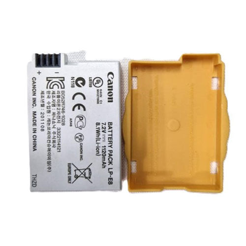 🔋 Canon LP-E8 Original Battery Pack – Reliable Power for Your Canon DSLR  Condition: New
