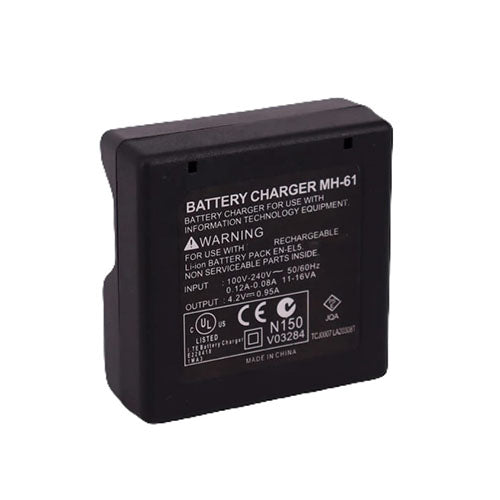 🔌 MH-61 Battery Charger – Compact & Reliable Charger for Nikon EN-EL5 Battery  Condition: New