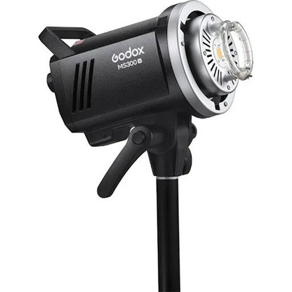 🎥 Godox MS300V Studio Flash Monolight (300Ws) – Professional Studio Lighting  Condition: New