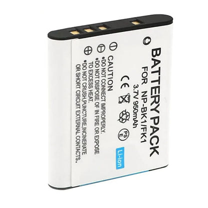 🔋 Replacement Battery Pack for Sony NP-BK1 – 3.7V 950mAh Li-Ion Rechargeable Battery  Condition: New