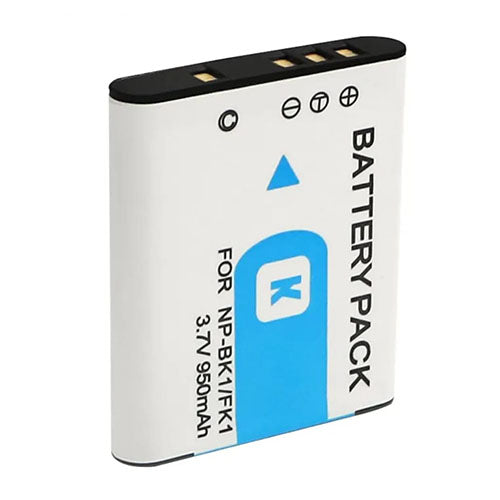 🔋 Replacement Battery Pack for Sony NP-BK1 – 3.7V 950mAh Li-Ion Rechargeable Battery  Condition: New
