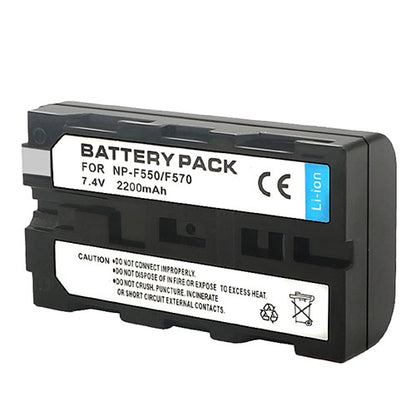 🔋 Sony NP-F550 Battery Pack – Rechargeable Lithium-Ion Battery for Sony Cameras & Video Equipment  Condition: New