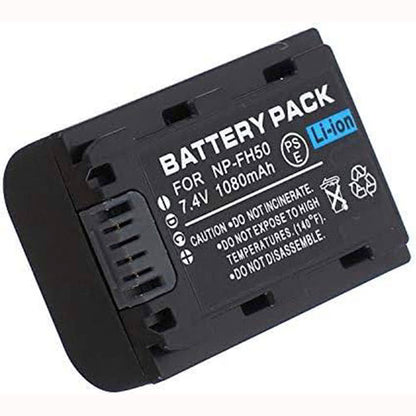 🔋 NP-FH50 Battery Pack for Sony Camera – Reliable Power for Your Photography Needs  Condition: New