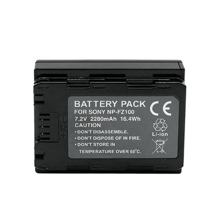 🔋 NP-FZ100 Battery Pack – High-Capacity Lithium-Ion Battery for Sony Mirrorless Cameras  Condition: New