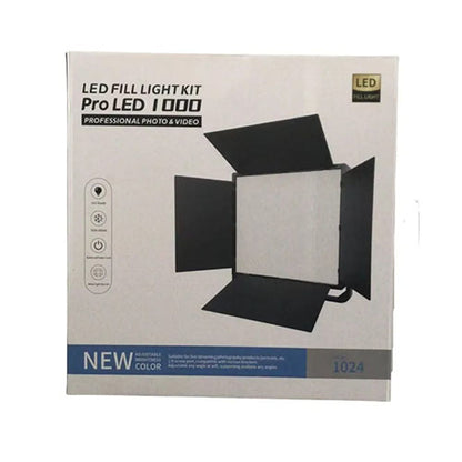 💡 Pro LED 1000 RGB Fill Light Kit – Professional Photo & Video Lighting  Condition: New