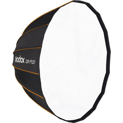 💡 Godox QR-P120 Parabolic Softbox (120cm) – Quick Release Softbox for Professional Lighting  Condition: New