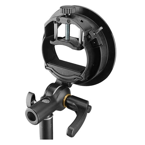 📌 Godox S2-Type Bracket – Versatile Flash Mount for Speedlights & Bowens Accessories  Condition: New