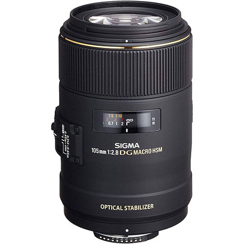 📸 Sigma 105mm f/2.8 DG Macro HSM (for Nikon) – True Macro Prime Lens (Used)  Condition: Used – Excellent Working Condition